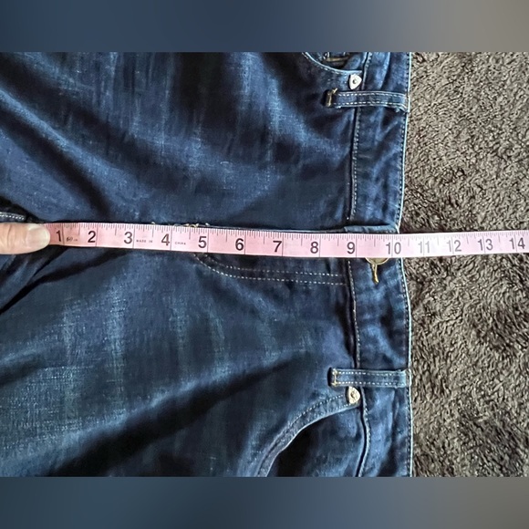 Kut From the Kloth Katy Ankle Straight Leg Denim Jeans. Size 14. - Picture 8 of 11